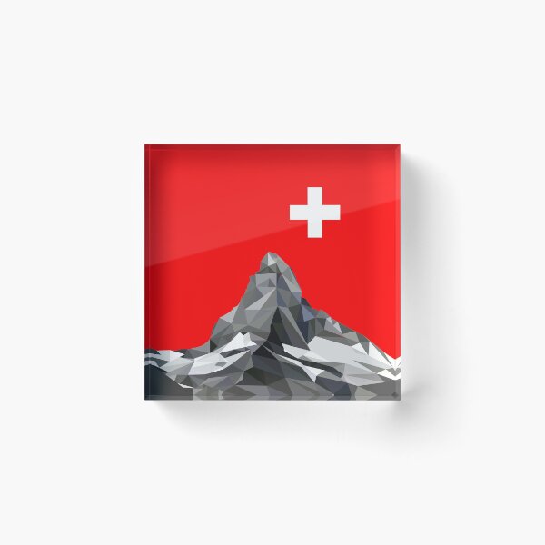 Item preview, Switzerland Matterhorn Red designed and sold by Sabrina Joelle.
