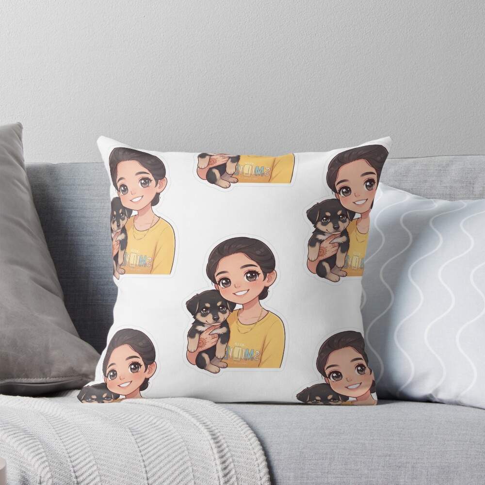 Item preview, Throw Pillow designed and sold by authorzero.