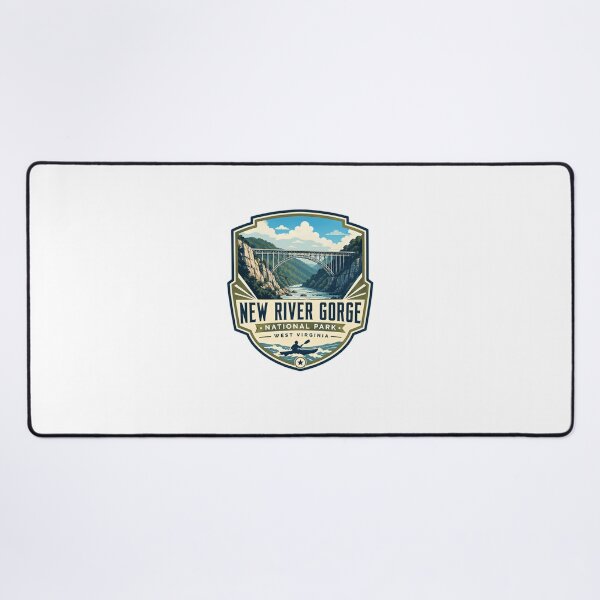 Item preview, New River Gorge National Park West Virginia Travel Explorer Souvenir designed and sold by Star3NowForMe.