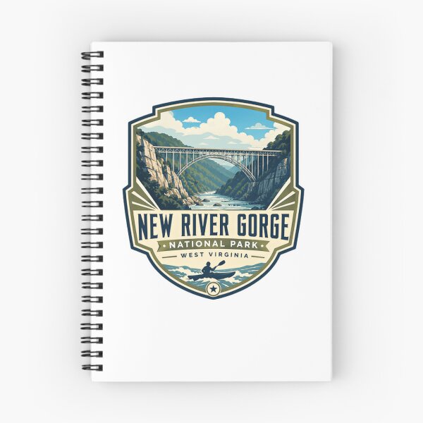 Item preview, New River Gorge National Park West Virginia Travel Explorer Souvenir designed and sold by Star3NowForMe.