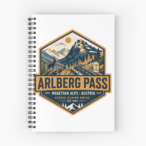 Item preview, Arlberg Pass Rhaetian Alps Austria Scenic Alpine Drive Mountain Travel designed and sold by Simsimah26Parks.