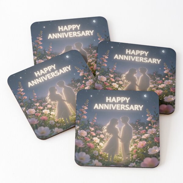 Item preview, Happy Anniversary – Romantic Spring Garden Love designed and sold by Nomad-Maynard.