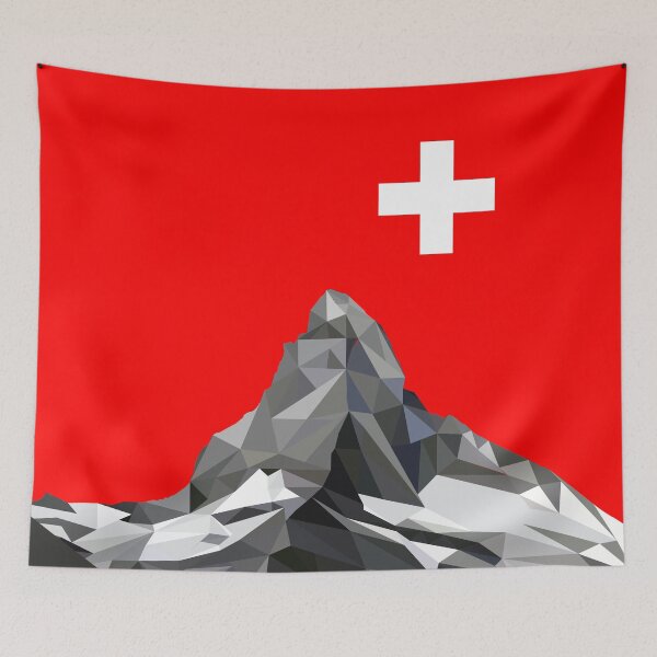 Item preview, Switzerland Matterhorn Red designed and sold by Sabrina Joelle.