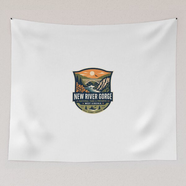 Item preview, New River Gorge National Park West Virginia Kayaking Outdoor Adventure Traveler designed and sold by Star3NowForMe.