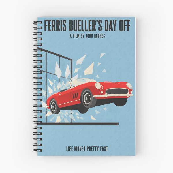 Item preview, No7 My Ferris Bueller's day off minimal movie poster designed and sold by LuluLeb.