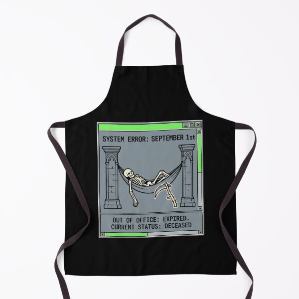 Item preview, System Error September 1st - Developer IT Humor Work Burnout designed and sold by SplashTastic.