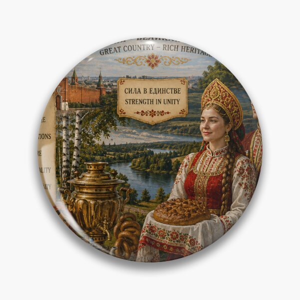 Item preview, Russia Travel Poster | Moscow St Basils Cathedral Space & Heritage Art designed and sold by alexcorporation.
