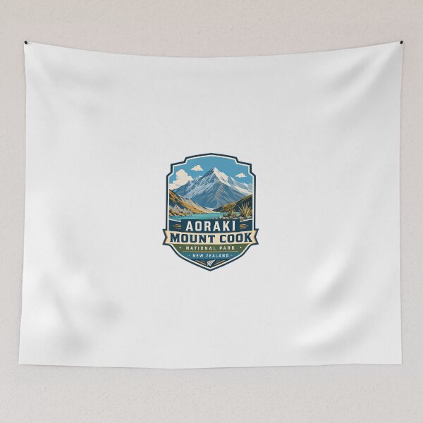 Item preview, Aoraki Mount Cook National Park New Zealand Travel Hiking Adventure designed and sold by Simsimah26Parks.