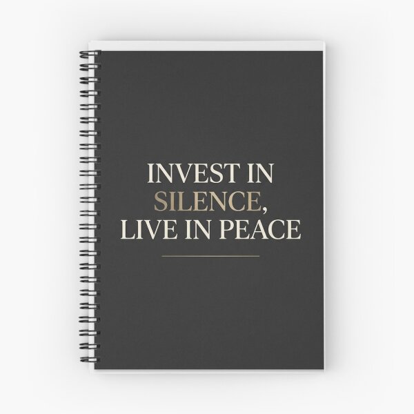 Item preview, Invest in Silence, Live in Peace designed and sold by Zaramodo.