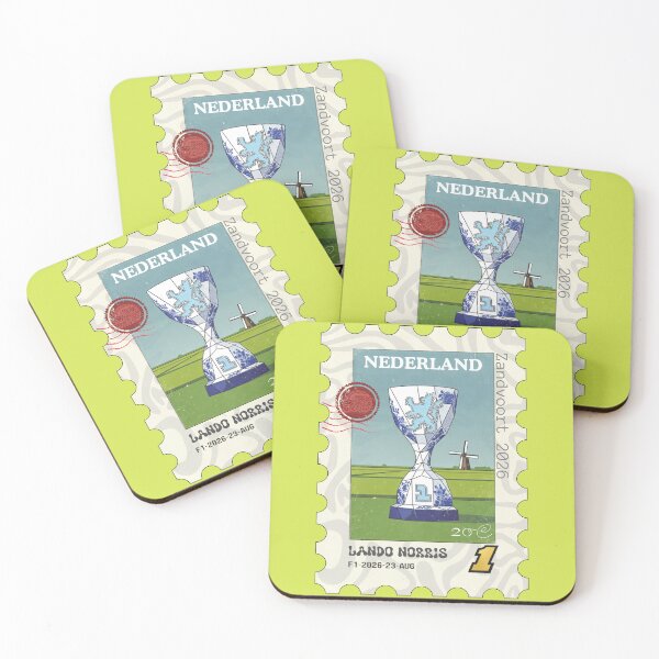 Item preview, F1 DUTCH GP  ZANDVOORT 2026 Stamp - Winner Lando designed and sold by Pink Polar F1.