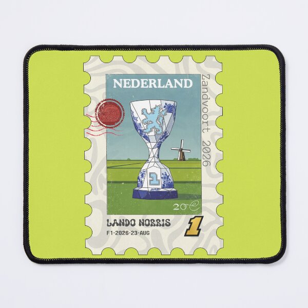 Item preview, F1 DUTCH GP  ZANDVOORT 2026 Stamp - Winner Lando designed and sold by Pink Polar F1.