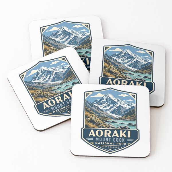 Artikelvorschau, Aoraki Mount Cook Nationalpark Neuseeland – Souvenir für Reisende entworfen und verkauft von Simsimah26Parks.