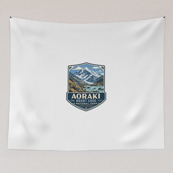 Item preview, Aoraki Mount Cook National Park New Zealand Traveler Mountain Souvenir designed and sold by Simsimah26Parks.