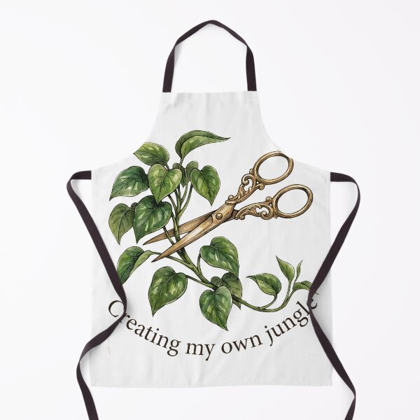 Item preview, Creating My Own Jungle Botanical Scissors Vintage Houseplant Art designed and sold by WorldShop17.