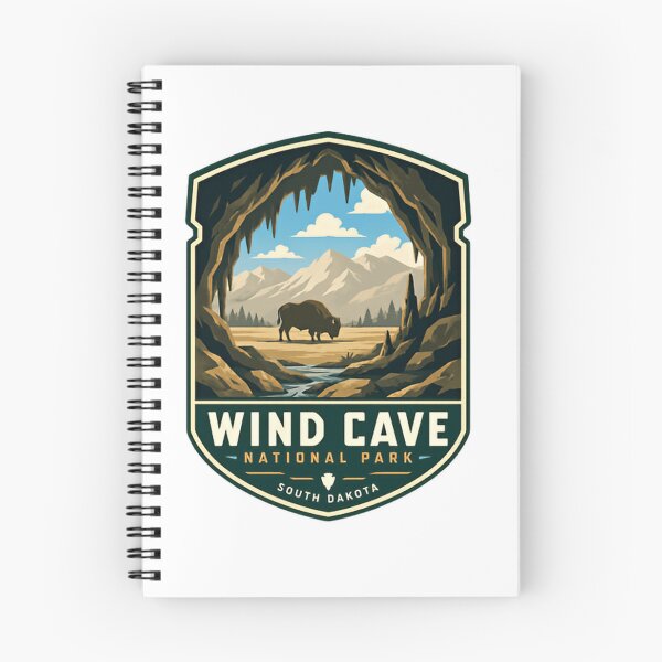 Item preview, Wind Cave National Park South Dakota Travel Nature Souvenir designed and sold by Simsimah26Parks.