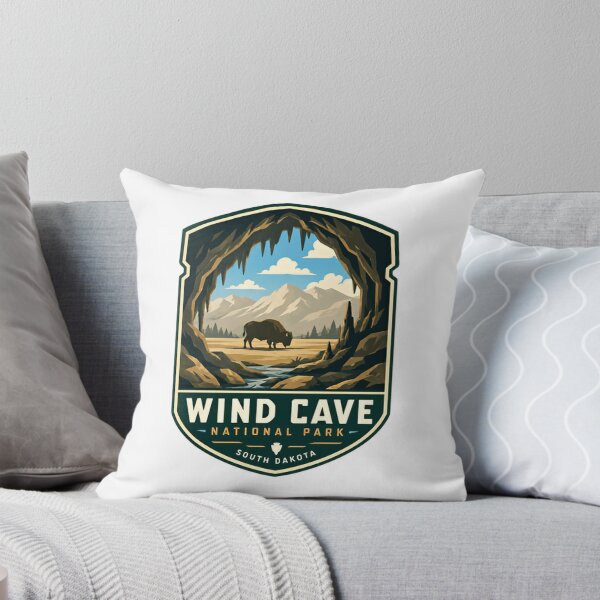 Item preview, Wind Cave National Park South Dakota Travel Nature Souvenir designed and sold by Simsimah26Parks.