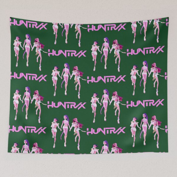 Item preview, Huntrix Kpop Demon Hunters Movie Poster Kpdh Saja Boys Huntrx Rumi Mira Zoey designed and sold by ScentBackInTime.