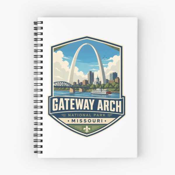Item preview, Gateway Arch National Park Missouri St Louis Travel Landmark Souvenir designed and sold by Simsimah26Parks.