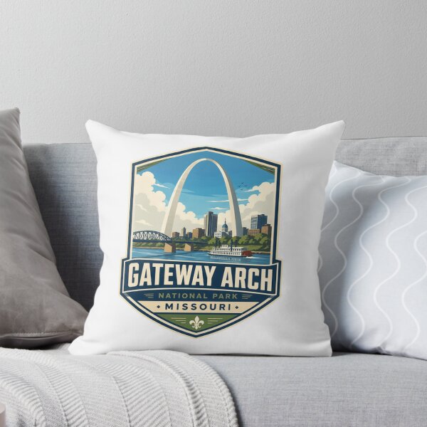 Item preview, Gateway Arch National Park Missouri St Louis Travel Landmark Souvenir designed and sold by Simsimah26Parks.