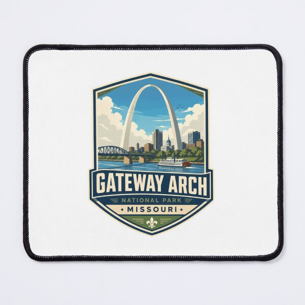 Item preview, Gateway Arch National Park Missouri St Louis Travel Landmark Souvenir designed and sold by Simsimah26Parks.