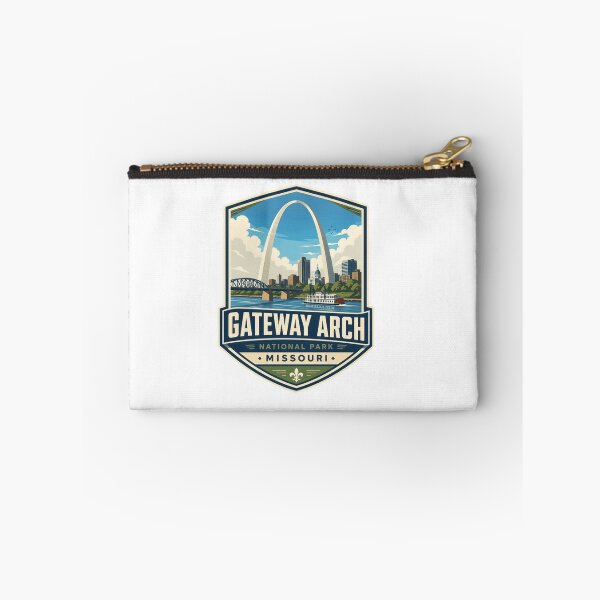 Item preview, Gateway Arch National Park Missouri St Louis Travel Landmark Souvenir designed and sold by Simsimah26Parks.