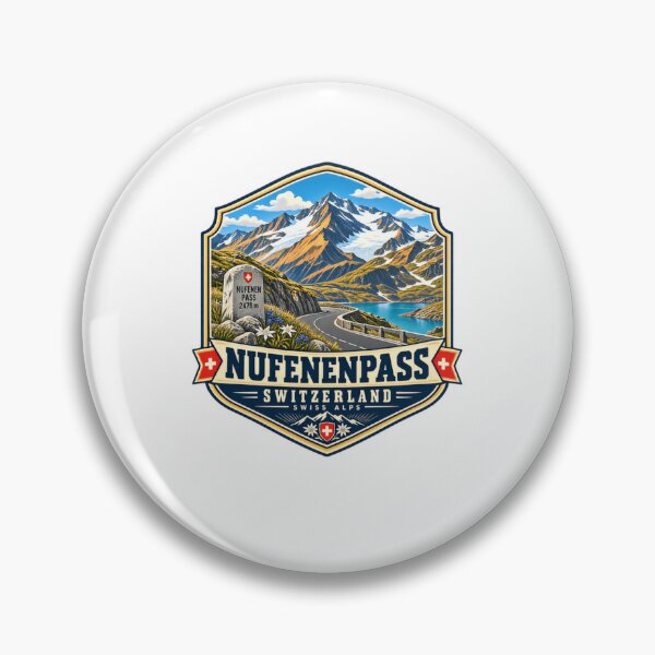 Item preview, Nufenenpass Switzerland Swiss Alps Mountain Pass Travel Souvenir designed and sold by Star3NowForMe.