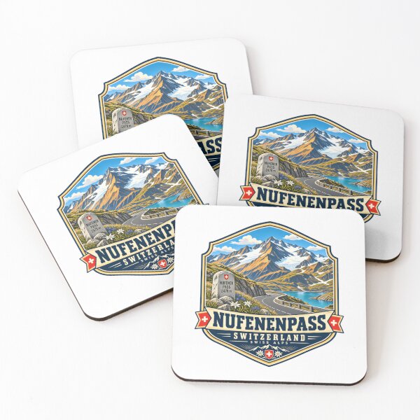 Item preview, Nufenenpass Switzerland Swiss Alps Mountain Pass Travel Souvenir designed and sold by Star3NowForMe.