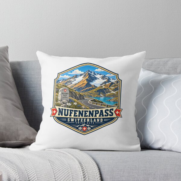 Item preview, Nufenenpass Switzerland Swiss Alps Mountain Pass Travel Souvenir designed and sold by Star3NowForMe.
