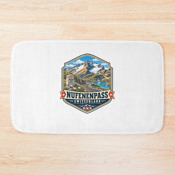 Item preview, Nufenenpass Switzerland Swiss Alps Mountain Pass Travel Souvenir designed and sold by Star3NowForMe.