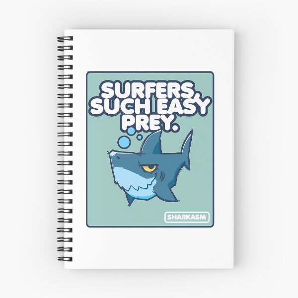 Item preview, Surfers Such Easy Prey Sharkasm designed and sold by jaida-roperx.