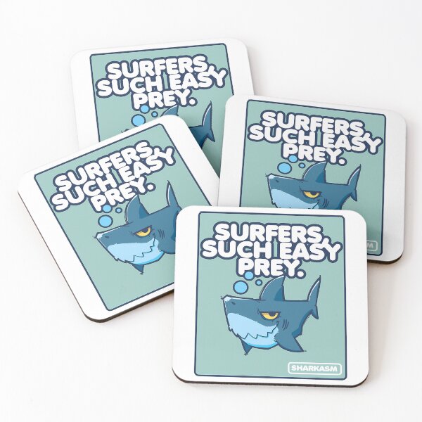 Item preview, Surfers Such Easy Prey Sharkasm designed and sold by jaida-roperx.