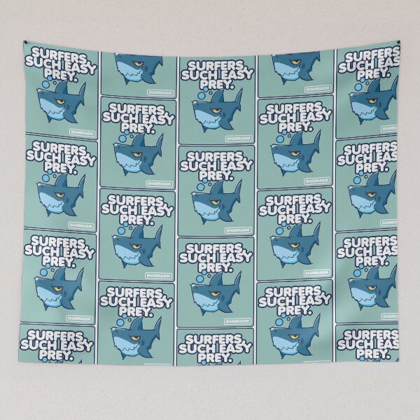 Item preview, Surfers Such Easy Prey Sharkasm designed and sold by jaida-roperx.