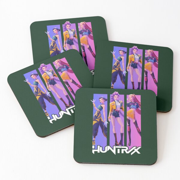 Item preview, Huntrx Neon Slay  Trio Power Poster designed and sold by ScentBackInTime.