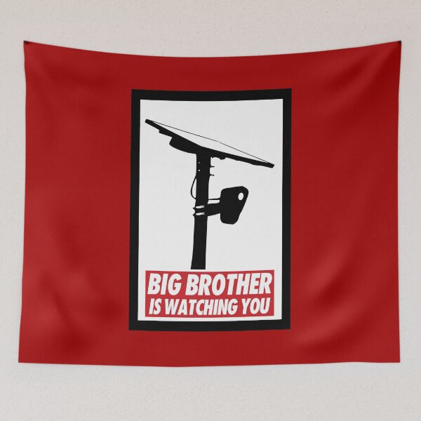 Item preview, Big Brother Is Watching You with Flock Cameras designed and sold by Karate Octopus.