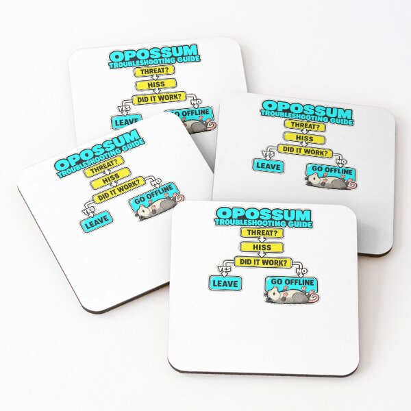 Item preview, Opossum Hiss or Go Offline Guide designed and sold by elderberry.