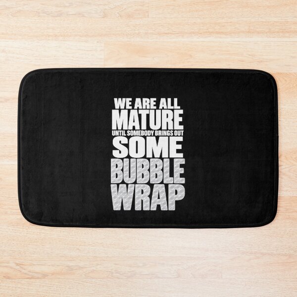 Item preview, Funny Bubble Wrap Maturity Humor Art designed and sold by elderberry.