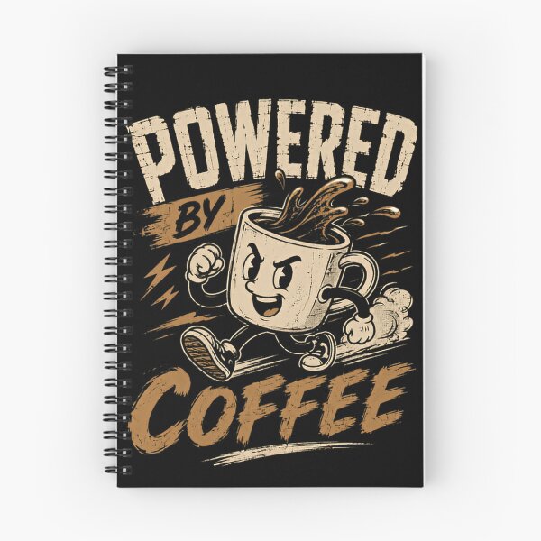 Item preview, Powered By Coffee Coffee Lover Caffeine Drinker designed and sold by HumansStuck12.