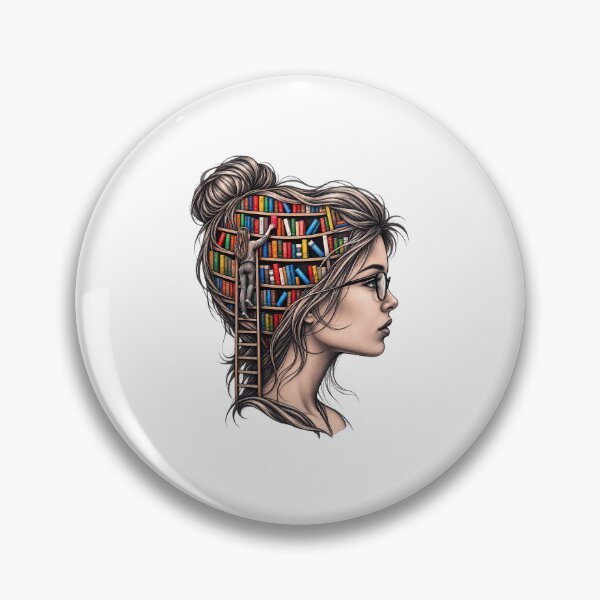 Item preview, Funny Library Mind Book Reader Art designed and sold by elderberry.