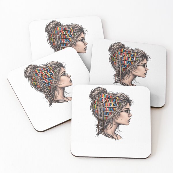 Item preview, Funny Library Mind Book Reader Art designed and sold by elderberry.