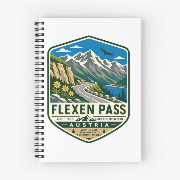 Item preview, Flexen Pass Austria Scenic High Alpine Route Freedom Road Adventure designed and sold by Simsimah26Parks.
