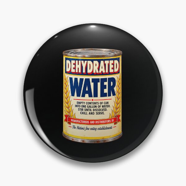 Item preview, Funny Dehydrated Can of Water Package Humor Art designed and sold by elderberry.