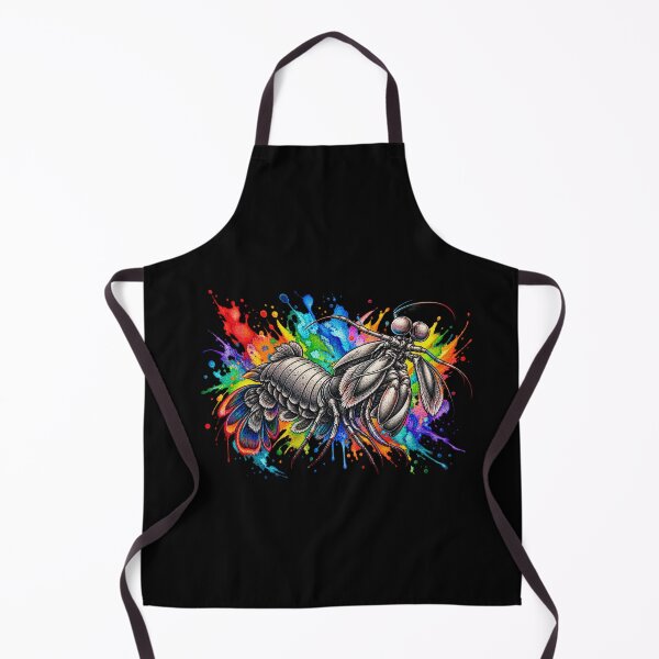 Item preview, Funny Rainbow Mantis Shrimp Art designed and sold by elderberry.