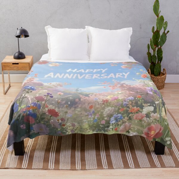 Item preview, Happy Anniversary – Romantic Spring Garden Love designed and sold by Nomad-Maynard.
