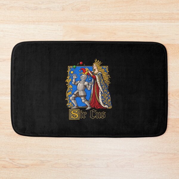 Item preview, Funny Medieval Knight Jester Sir Cus Circus Pun Art designed and sold by elderberry.