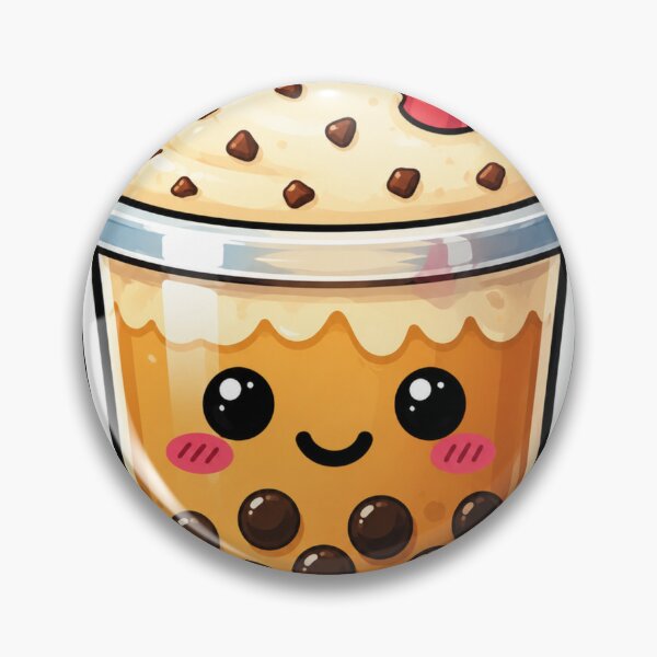 Item preview, Cute Kawaii Bubble Tea Boba designed and sold by Kushwaha18.