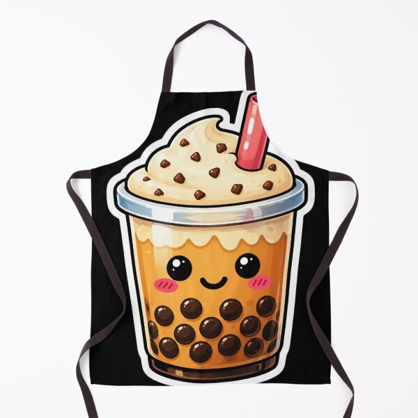 Item preview, Cute Kawaii Bubble Tea Boba designed and sold by Kushwaha18.