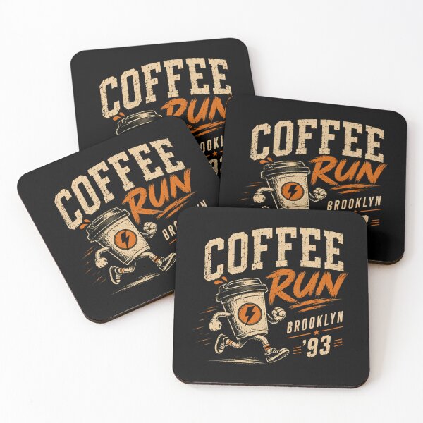 Item preview, Coffee Run Brooklyn '93 Coffee Lover Runner New York City 1993 designed and sold by HumansStuck12.