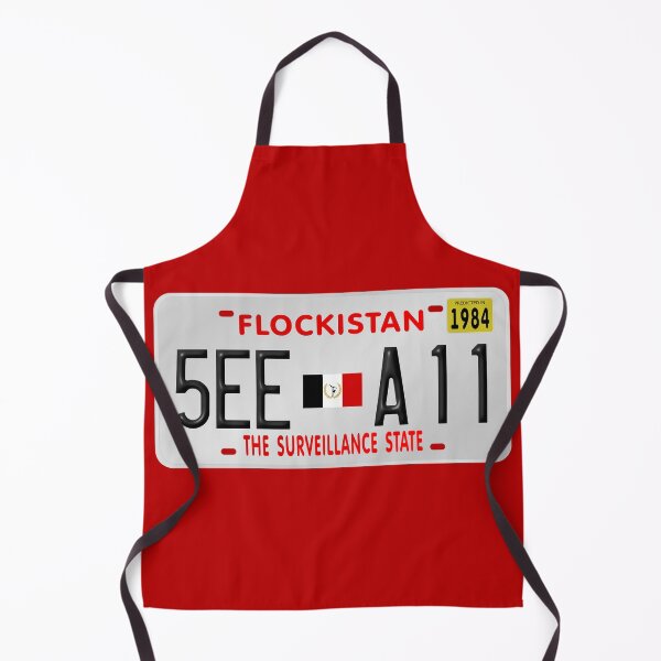 Item preview, Flockistan License Plate: 5EE A11 designed and sold by Karate Octopus.