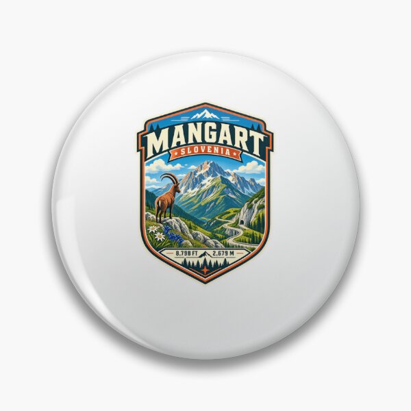 Item preview, Mangart Slovenia Mountain Peak Hiking Travel Adventurer designed and sold by Star3NowForMe.