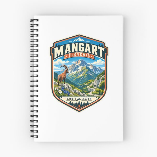 Item preview, Mangart Slovenia Mountain Peak Hiking Travel Adventurer designed and sold by Star3NowForMe.
